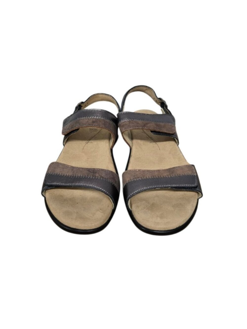 SAS Womens Size 8M Nudu Dusk Brown Strappy Leather Slingback Comfort Sandal - Picture 4 of 8